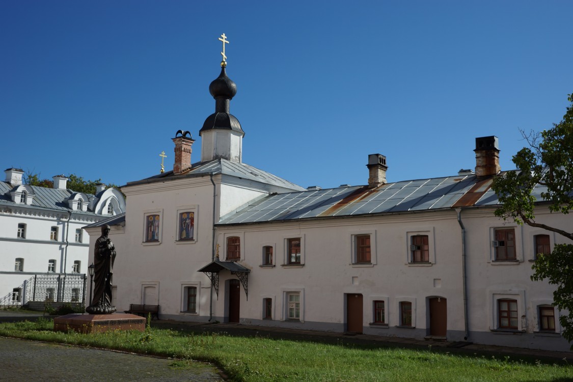 Валаамские острова. Спасо-Преображенский Валаамский монастырь. Главная усадьба. Церковь Валаамской иконы Божией Матери. фасады