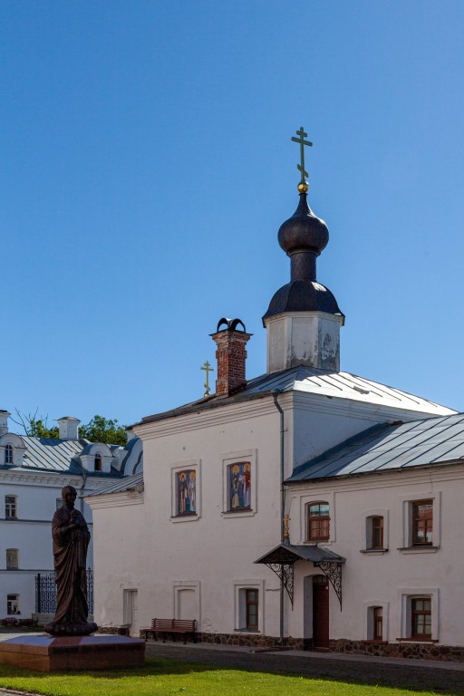 Валаамские острова. Спасо-Преображенский Валаамский монастырь. Главная усадьба. Церковь Валаамской иконы Божией Матери. фасады