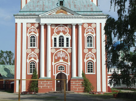 Санаксырь. Рождество-Богородичный Санаксарский мужской монастырь. Церковь Рождества Пресвятой Богородицы. архитектурные детали