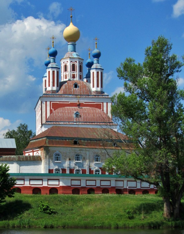 Санаксырь. Рождество-Богородичный Санаксарский мужской монастырь. Церковь Рождества Пресвятой Богородицы. фасады, вид с юго-востока