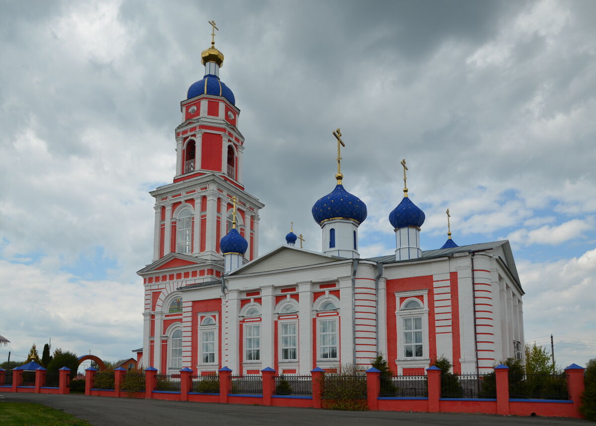 Покровский мужской монастырь. Церковь Покрова Пресвятой Богородицы, Дракино (Торбеевский район, Республика Мордовия). фасады