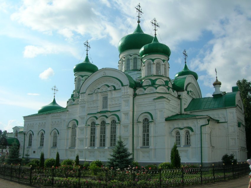 Раифский Богородицкий монастырь. Собор Троицы Живоначальной, Раифа (Зеленодольский район, Республика Татарстан). фасады