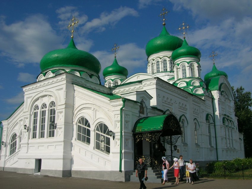 Раифа. Раифский Богородицкий монастырь. Собор Троицы Живоначальной. фасады