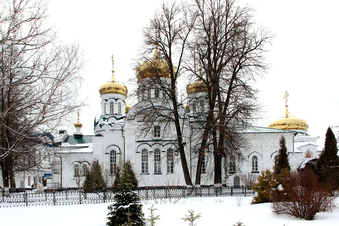 Раифа. Раифский Богородицкий монастырь. Собор Троицы Живоначальной. фасады, Вид с севера.