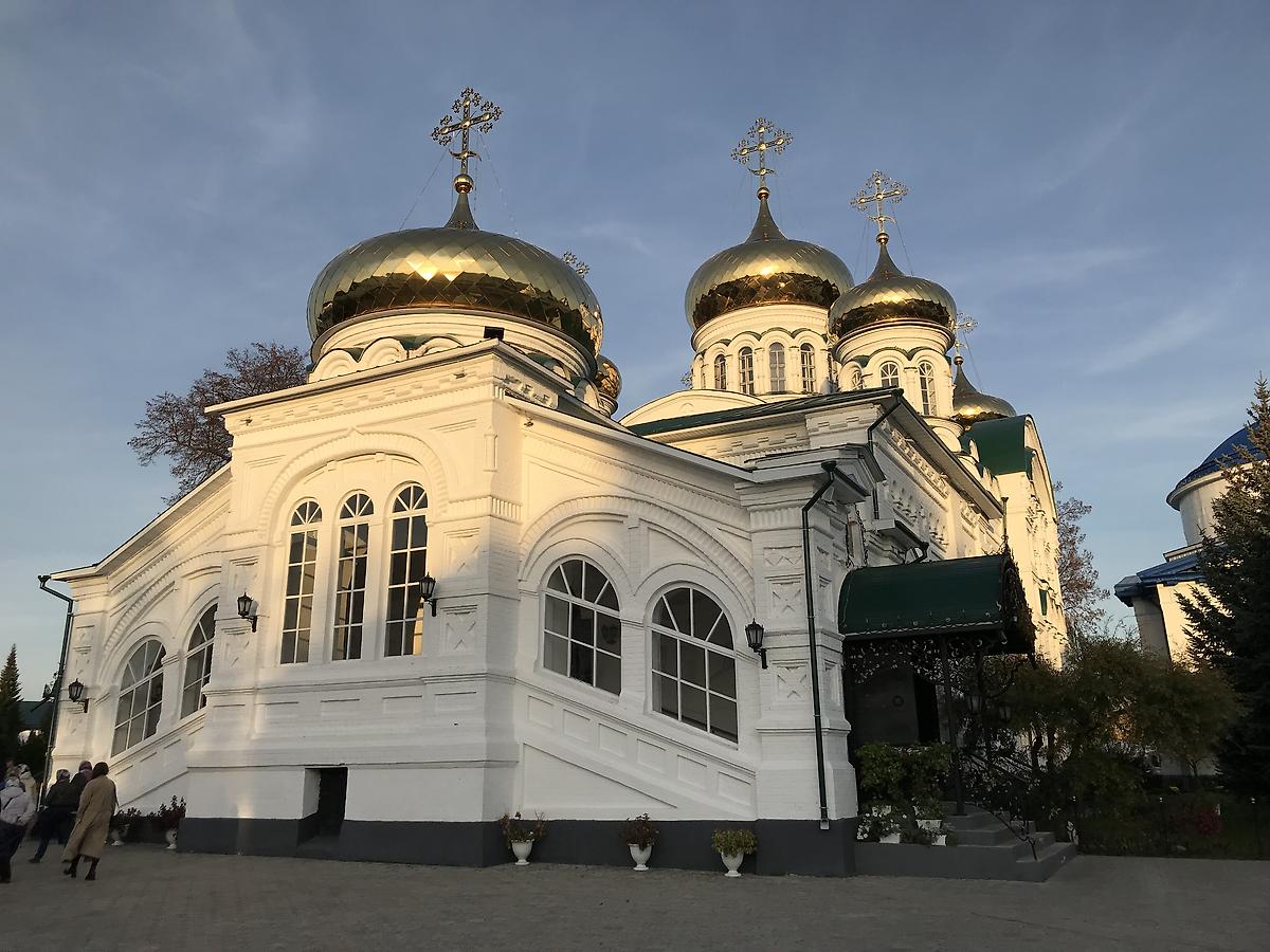 фасады. Раифский Богородицкий монастырь. Собор Троицы Живоначальной, Раифа (Зеленодольский район, Республика Татарстан)