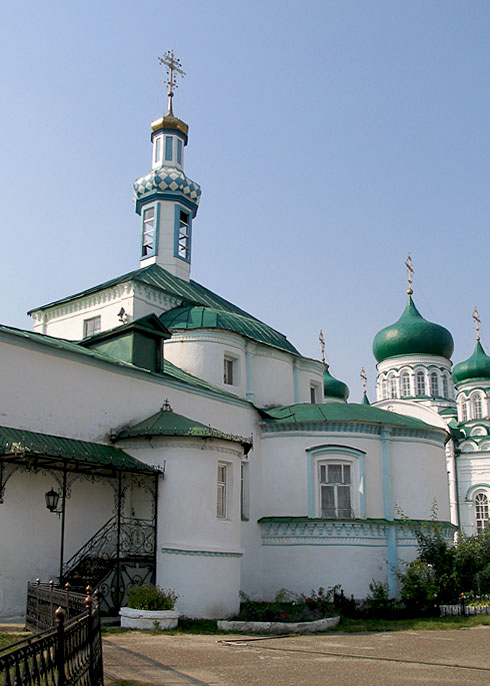 Раифский Богородицкий монастырь. Церковь Святых Отцев в Синае и Раифе избиенных, Раифа (Зеленодольский район, Республика Татарстан). архитектурные детали