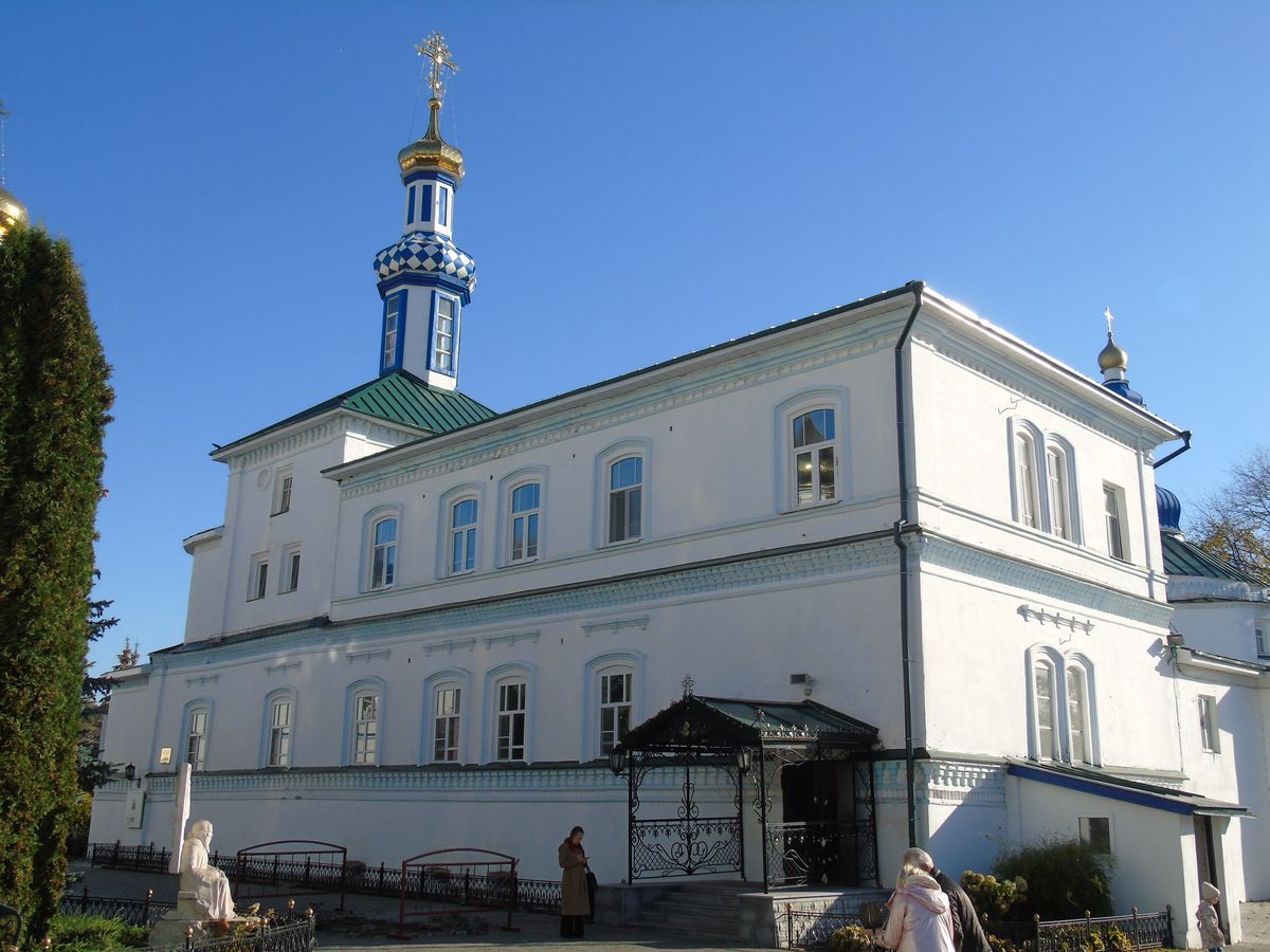 фасады. Раифский Богородицкий монастырь. Церковь Святых Отцев в Синае и Раифе избиенных, Раифа (Зеленодольский район, Республика Татарстан)