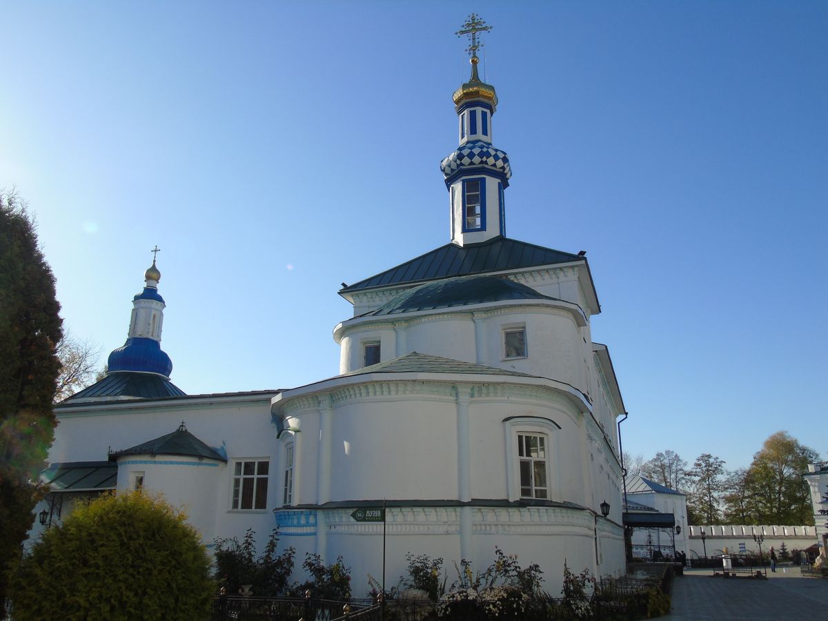 архитектурные детали. Раифский Богородицкий монастырь. Церковь Святых Отцев в Синае и Раифе избиенных, Раифа (Зеленодольский район, Республика Татарстан)