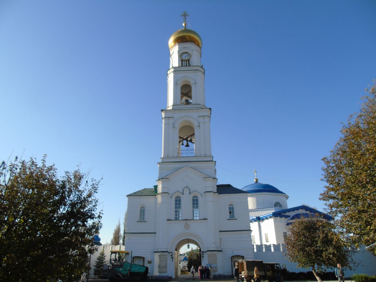 фасады. Раифский Богородицкий монастырь. Церковь Михаила Архангела в колокольне, Раифа (Зеленодольский район, Республика Татарстан)