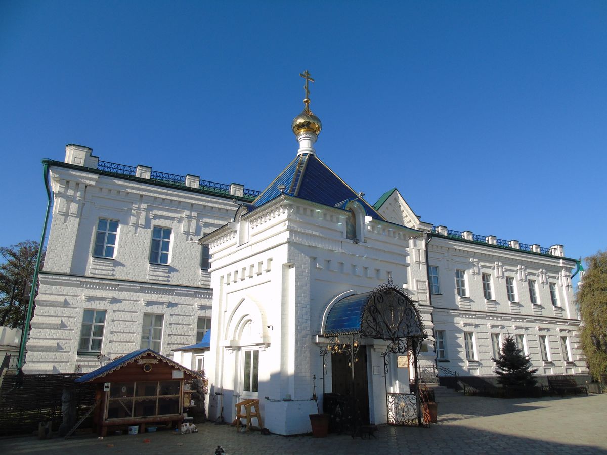 фасады. Раифский Богородицкий монастырь. Неизвестная часовня, Раифа (Зеленодольский район, Республика Татарстан)