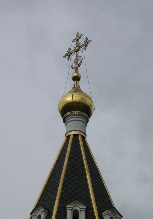 Иоанно-Богословский монастырь. Церковь Тихвинской иконы Божией Матери и Николая Чудотворца, Пощупово (Рыбновский район, Рязанская область). архитектурные детали, Глава 