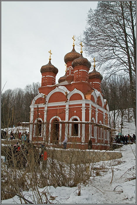 Иоанно-Богословский монастырь. Часовня Иоанна Богослова, Пощупово (Рыбновский район, Рязанская область). фасады
