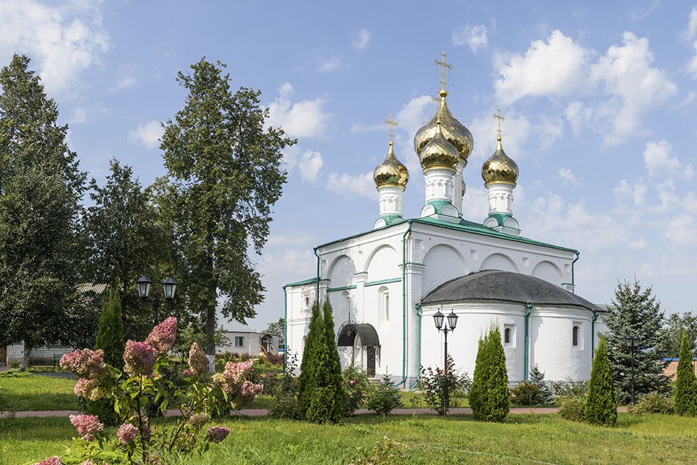Рождество-Богородицкий монастырь. Собор Рождества Пресвятой Богородицы, Солотча (Рязань, город, Рязанская область). фасады