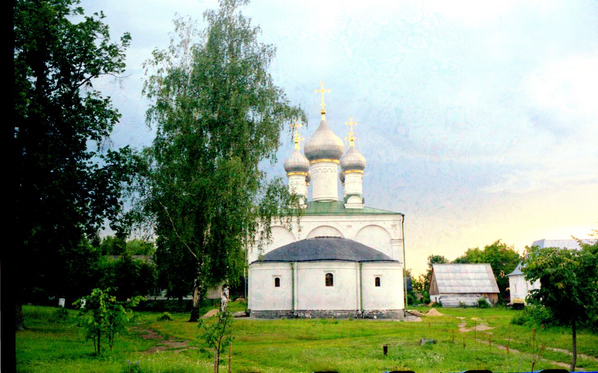 фасады. Рождество-Богородицкий монастырь. Собор Рождества Пресвятой Богородицы, Солотча (Рязань, город, Рязанская область)