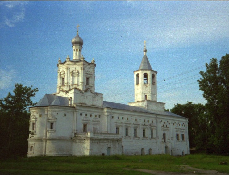 Солотча. Рождество-Богородицкий монастырь. Церковь Сошествия Святого Духа. фасады, северо-восточный фасад