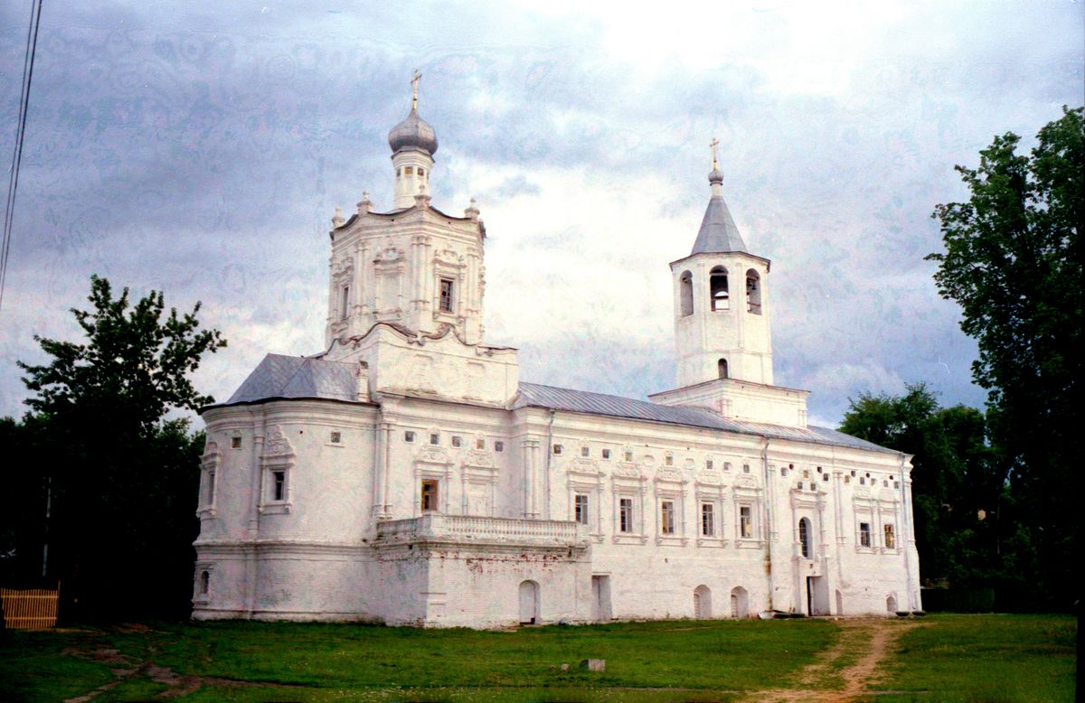 фасады. Рождество-Богородицкий монастырь. Церковь Сошествия Святого Духа, Солотча (Рязань, город, Рязанская область)