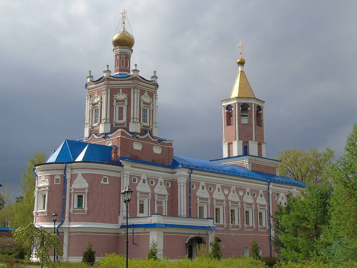 фасады. Рождество-Богородицкий монастырь. Церковь Сошествия Святого Духа, Солотча (Рязань, город, Рязанская область)