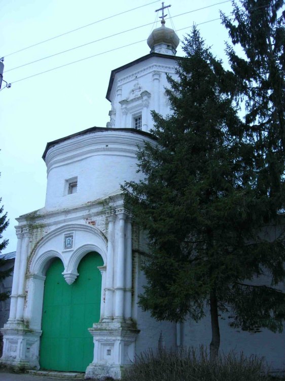 Рождество-Богородицкий монастырь. Церковь Иоанна Предтечи, Солотча (Рязань, город, Рязанская область). архитектурные детали