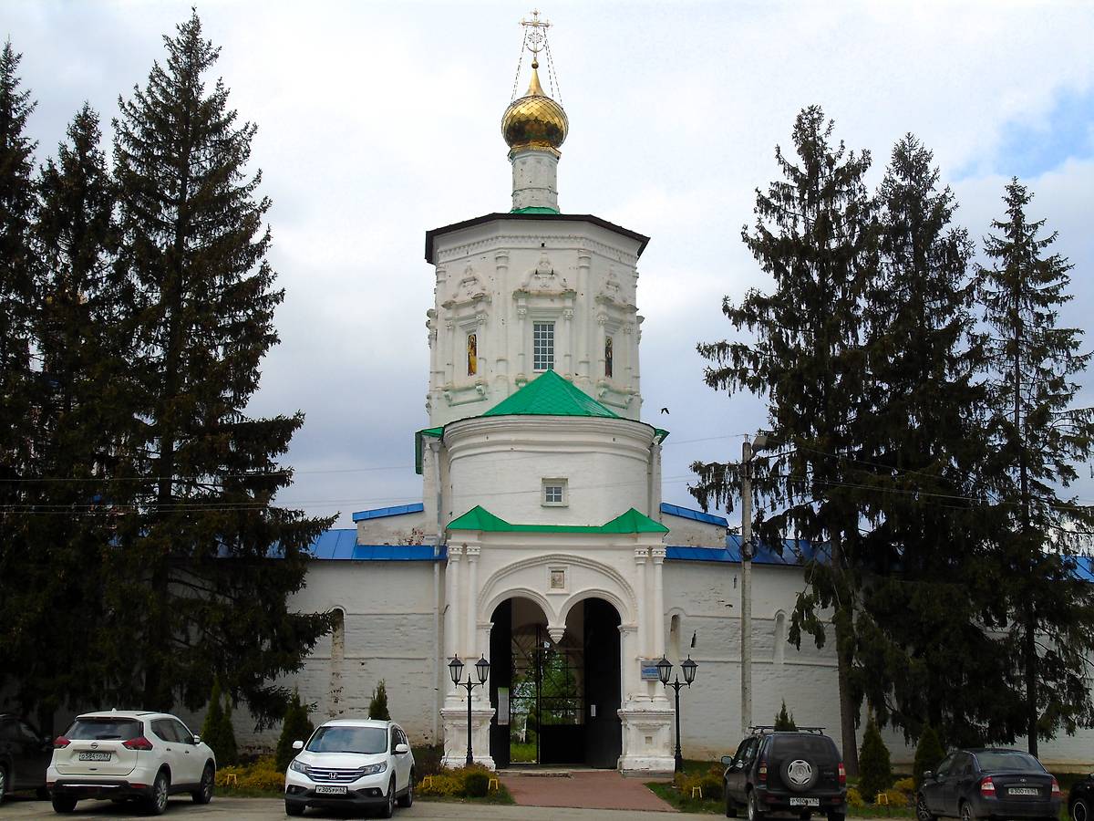 фасады. Рождество-Богородицкий монастырь. Церковь Иоанна Предтечи, Солотча (Рязань, город, Рязанская область)