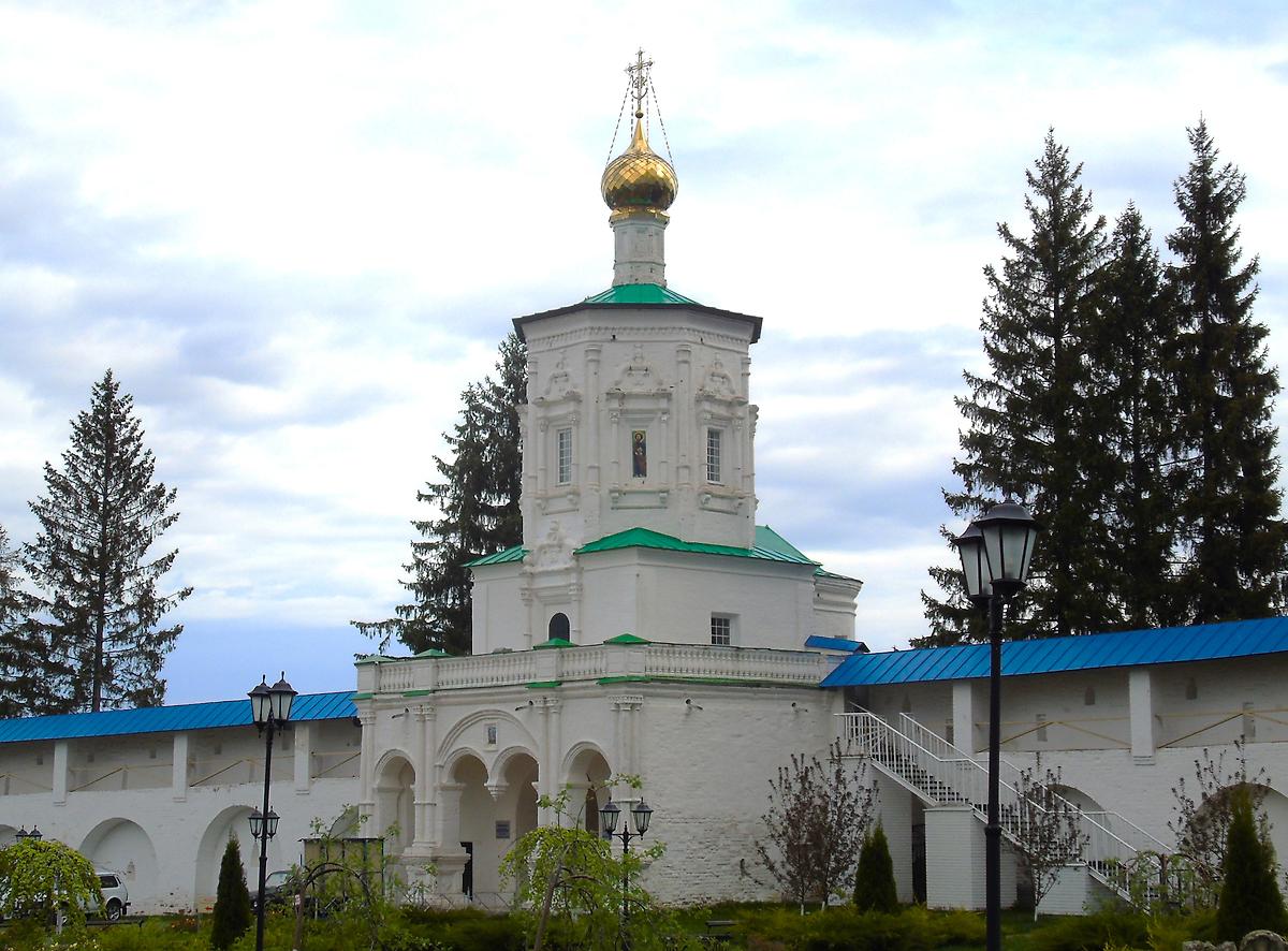 фасады. Рождество-Богородицкий монастырь. Церковь Иоанна Предтечи, Солотча (Рязань, город, Рязанская область)