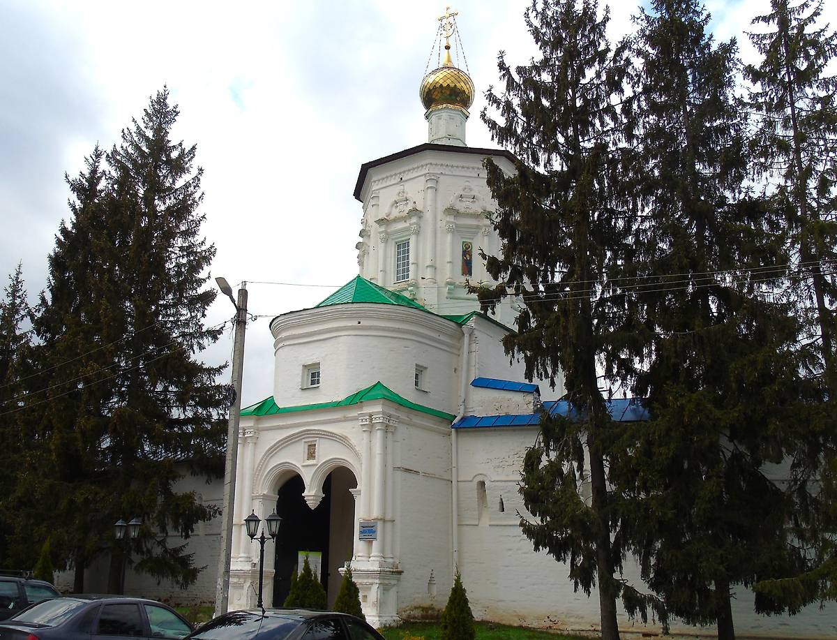 фасады. Рождество-Богородицкий монастырь. Церковь Иоанна Предтечи, Солотча (Рязань, город, Рязанская область)