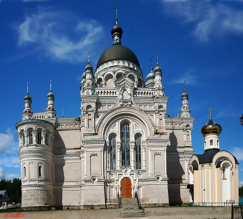 Казанский монастырь. Собор Казанской иконы Божией Матери, Вышний Волочёк (Вышневолоцкий район и г. Вышний Волочёк, Тверская область). фасады