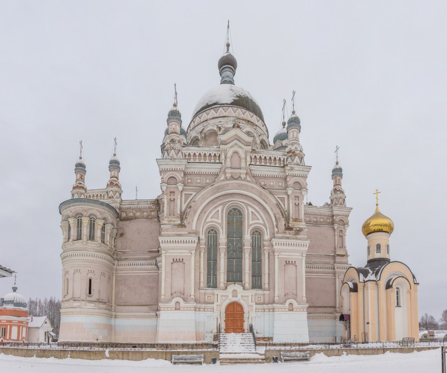 Казанский монастырь. Собор Казанской иконы Божией Матери, Вышний Волочёк (Вышневолоцкий район и г. Вышний Волочёк, Тверская область). фасады
