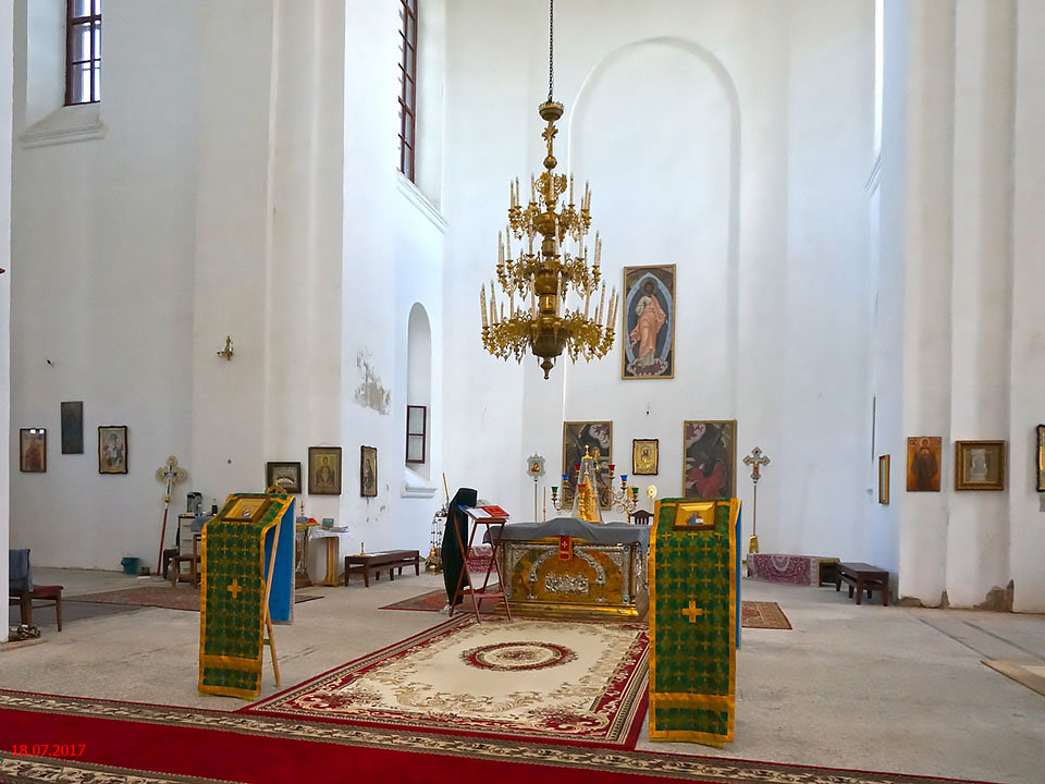 Вышний Волочёк. Казанский монастырь. Церковь Андрониковой иконы Божией Матери. интерьер и убранство