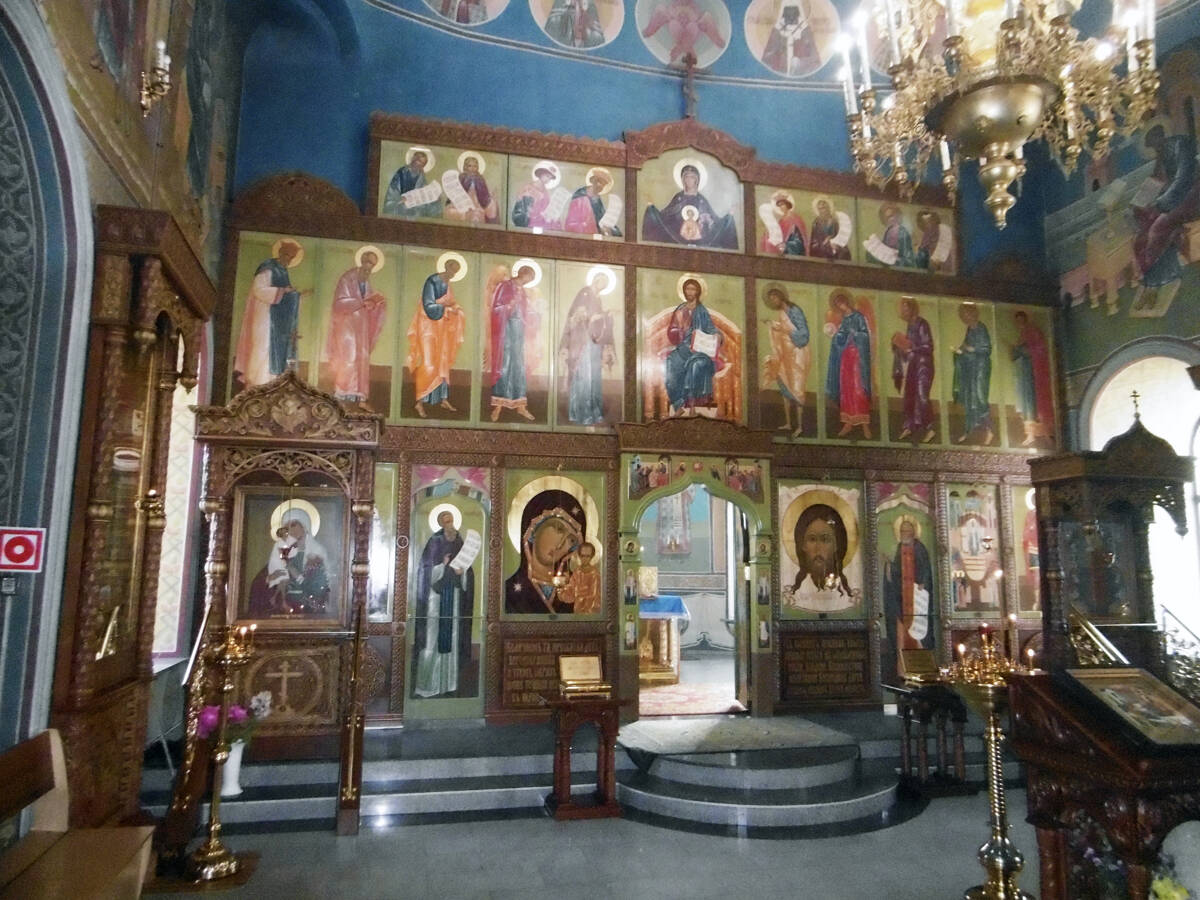 Церковь Воздвижения Креста Господня, Быдреевка (Семёновский ГО, Нижегородская область). интерьер и убранство, Главный иконостас храма