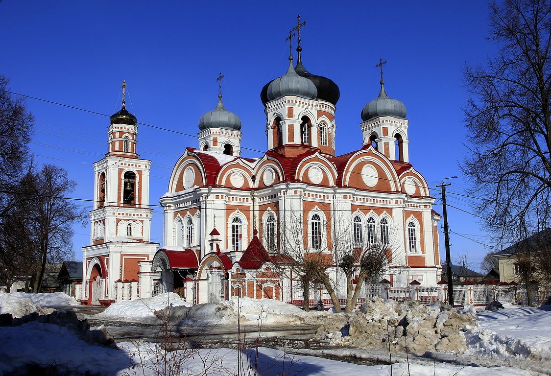 Собор Смоленской иконы Божией Матери, Козьмодемьянск (Козьмодемьянск, город, Республика Марий Эл). фасады