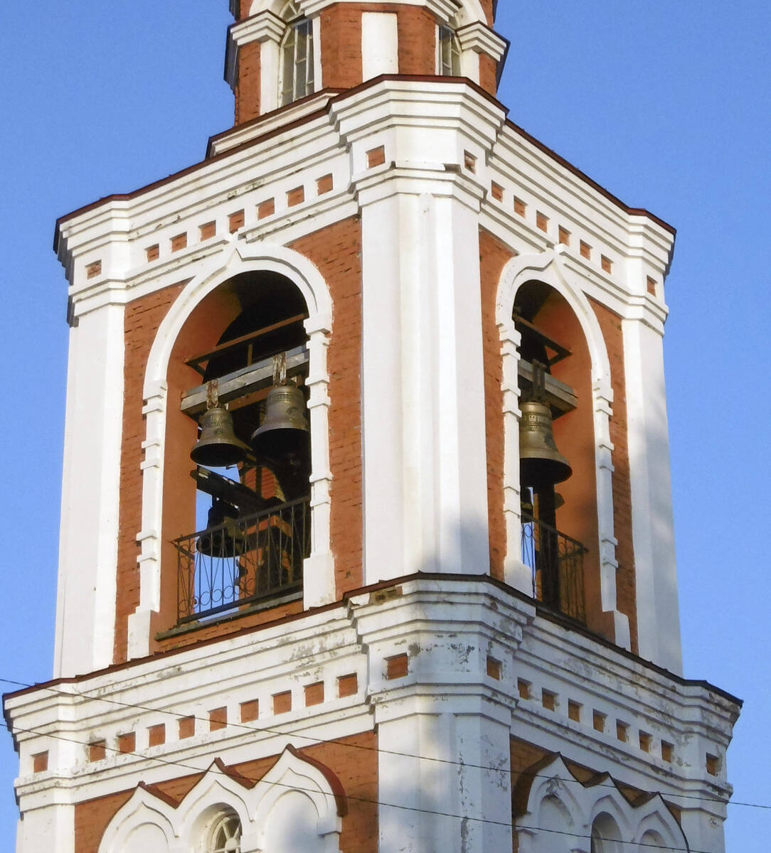 Собор Смоленской иконы Божией Матери, Козьмодемьянск (Козьмодемьянск, город, Республика Марий Эл). архитектурные детали, Ярус звона колокольни