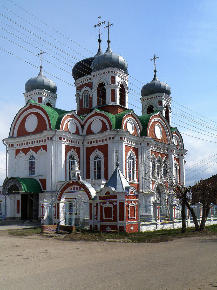 Собор Смоленской иконы Божией Матери, Козьмодемьянск (Козьмодемьянск, город, Республика Марий Эл). фасады