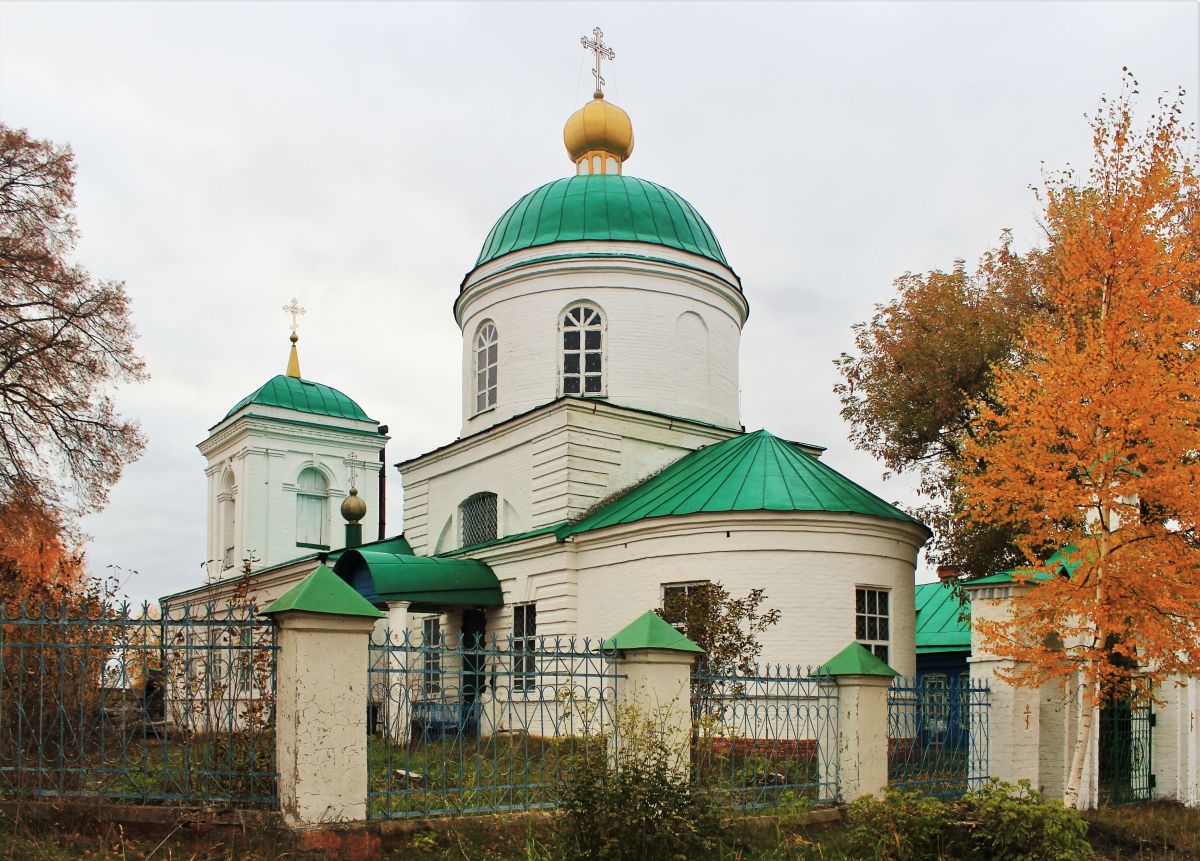 Церковь Иоанна Предтечи, Коротни (Горномарийский район, Республика Марий Эл). фасады, Вид с юго-востока