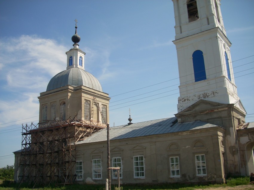 Жегалово. Церковь Покрова Пресвятой Богородицы. фасады