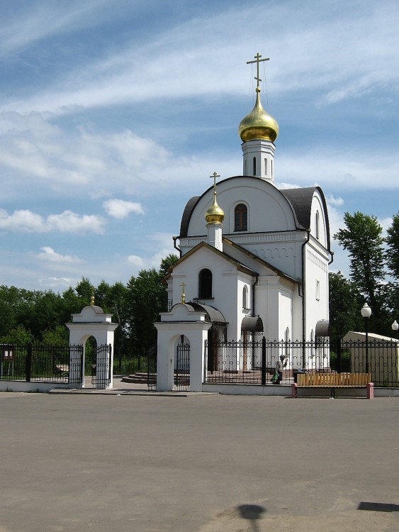 Церковь Николая Подольского, Подольск (Подольский городской округ, Московская область). общий вид в ландшафте