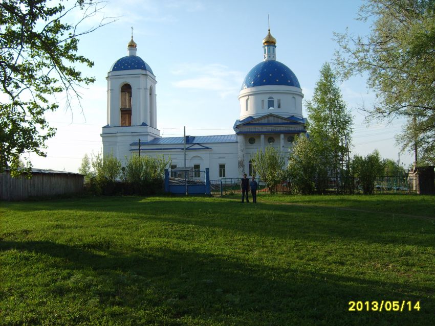 Мотызлей. Церковь Покрова Пресвятой Богородицы. фасады