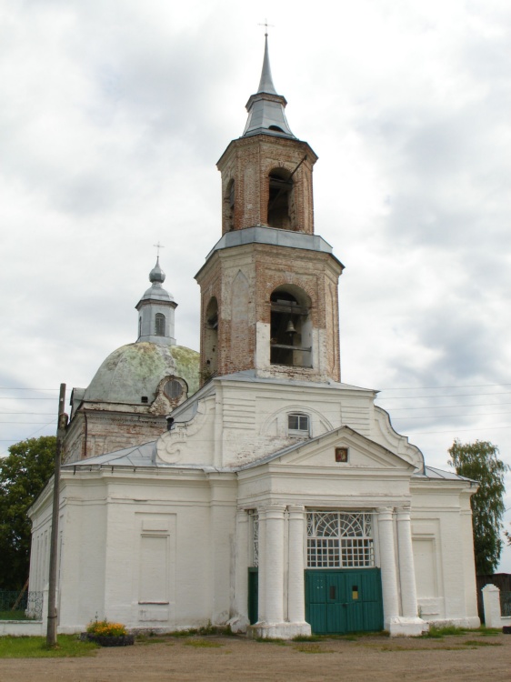 Васильково. Церковь Казанской иконы Божией Матери. фасады