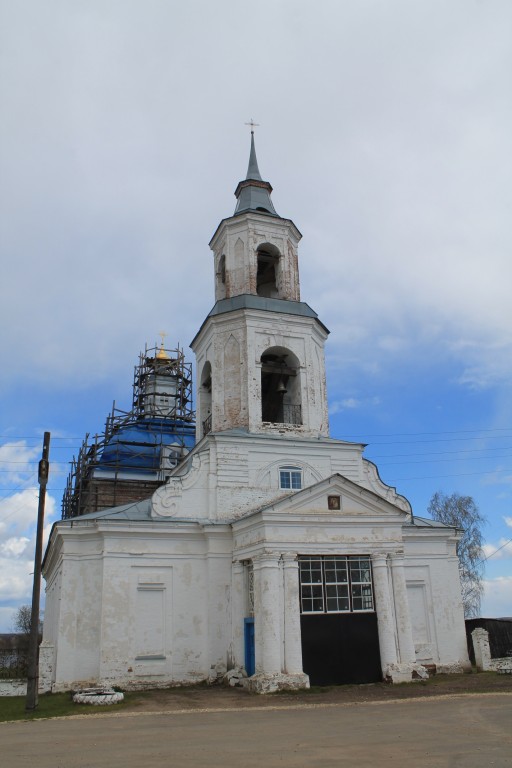 Церковь Казанской иконы Божией Матери, Васильково (Советский район, Кировская область). фасады