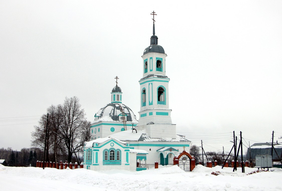 Церковь Воздвижения Креста Господня, Кукнур (Сернурский район, Республика Марий Эл). фасады
