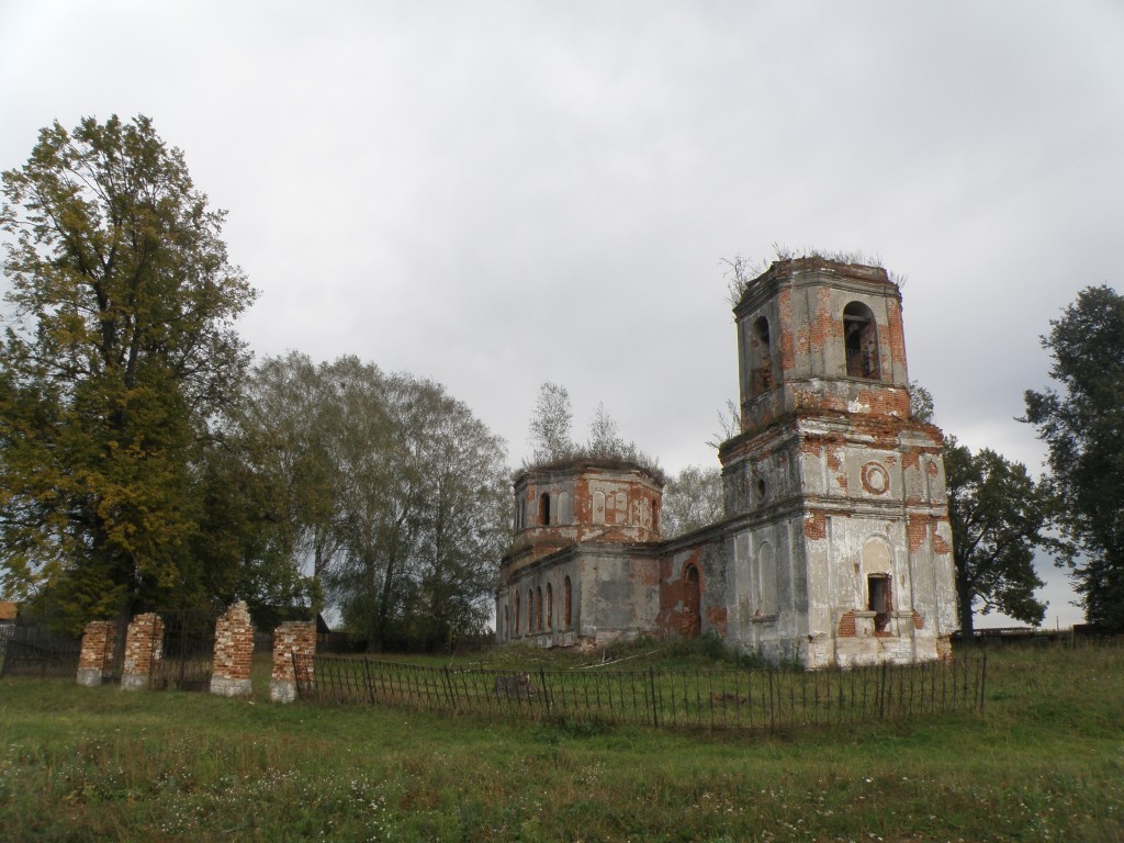 Досчатое. Церковь Успения Пресвятой Богородицы. фасады