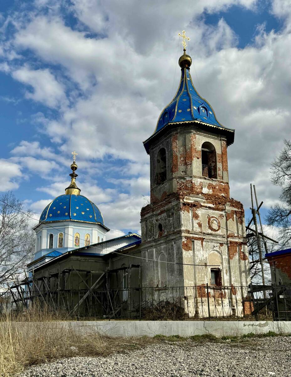 Церковь Успения Пресвятой Богородицы, Досчатое (Выкса, ГО, Нижегородская область). фасады