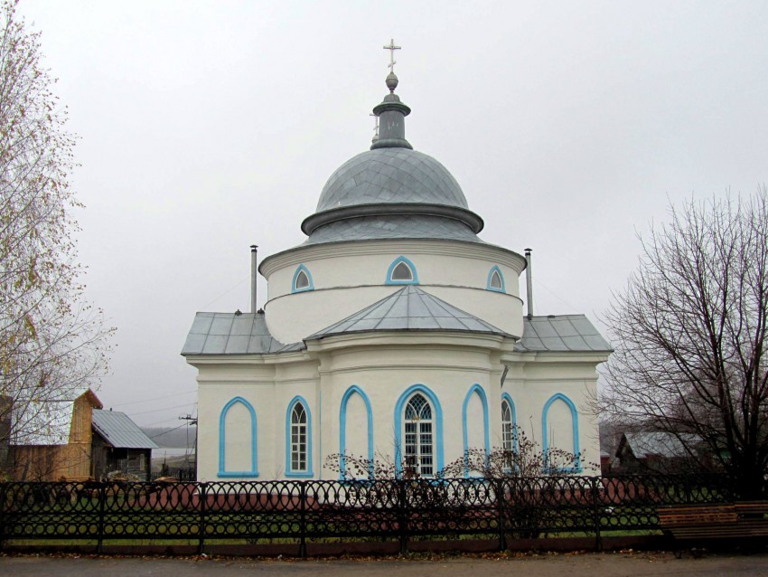 Церковь Николая Чудотворца, Виля (Выкса, ГО, Нижегородская область). фасады, восточный фасад