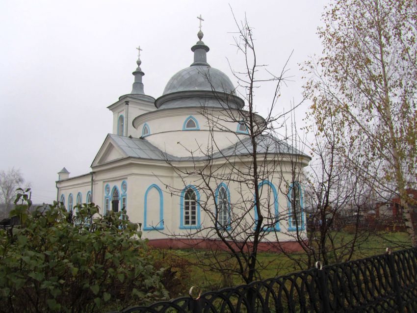 Виля. Церковь Николая Чудотворца. фасады, вид с юго-востока