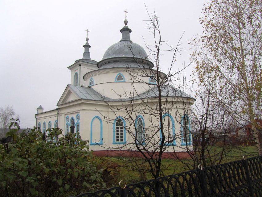 Церковь Николая Чудотворца, Виля (Выкса, ГО, Нижегородская область). фасады, вид с юго-востока