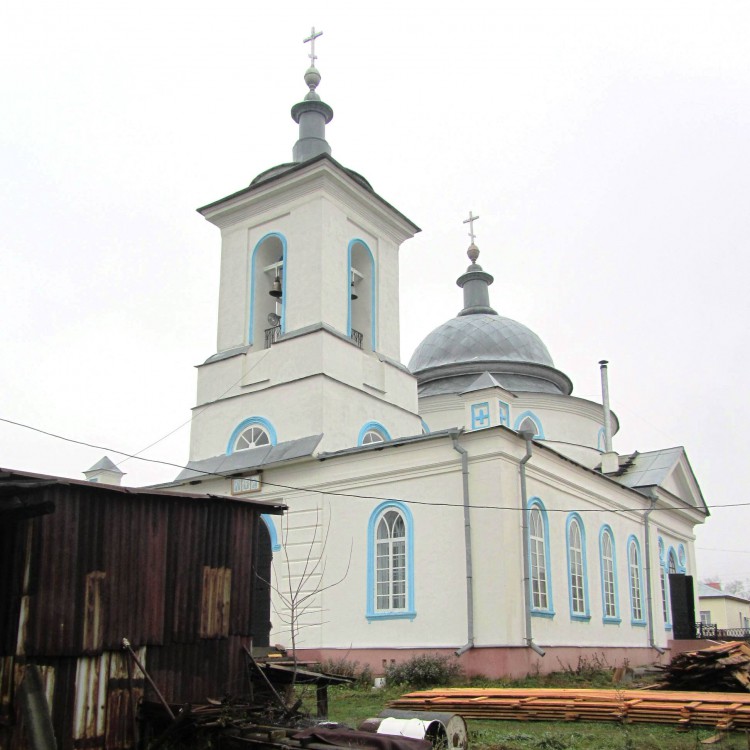 Церковь Николая Чудотворца, Виля (Выкса, ГО, Нижегородская область). фасады, вид с юго-запада