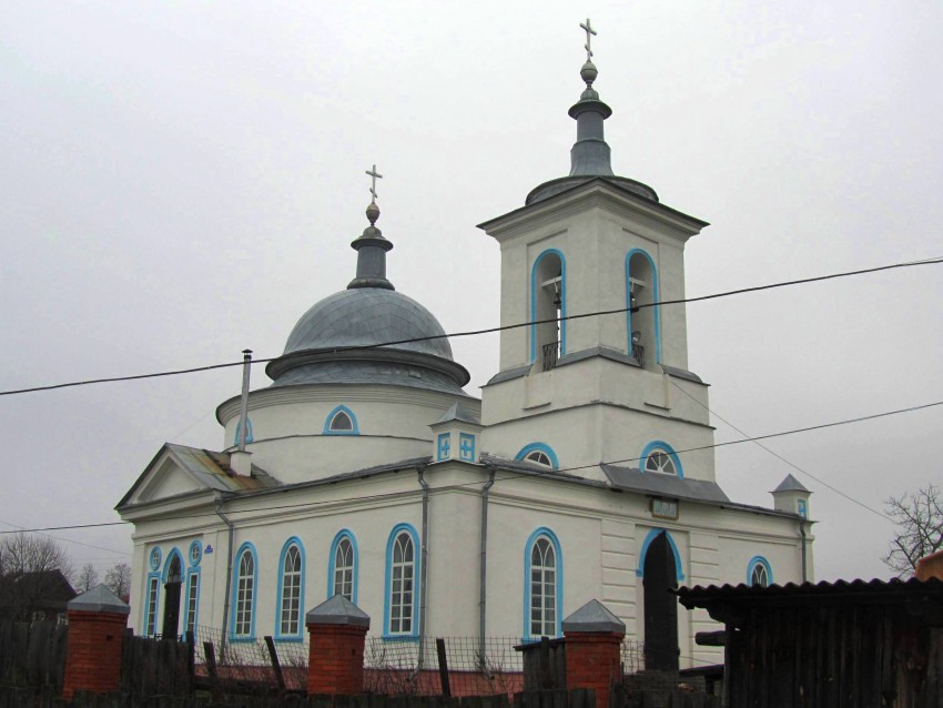 Виля. Церковь Николая Чудотворца. фасады, вид с северо-запада