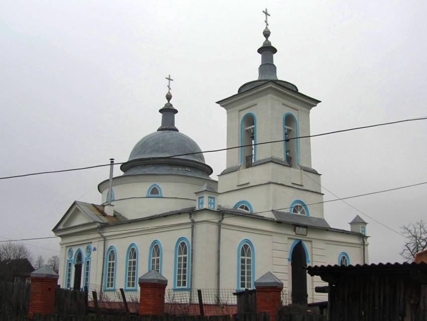 Церковь Николая Чудотворца, Виля (Выкса, ГО, Нижегородская область). фасады, вид с северо-запада