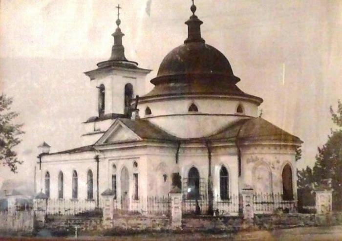Виля. Церковь Николая Чудотворца. архивная фотография, Старинное фото с сайта Выксунской епархии