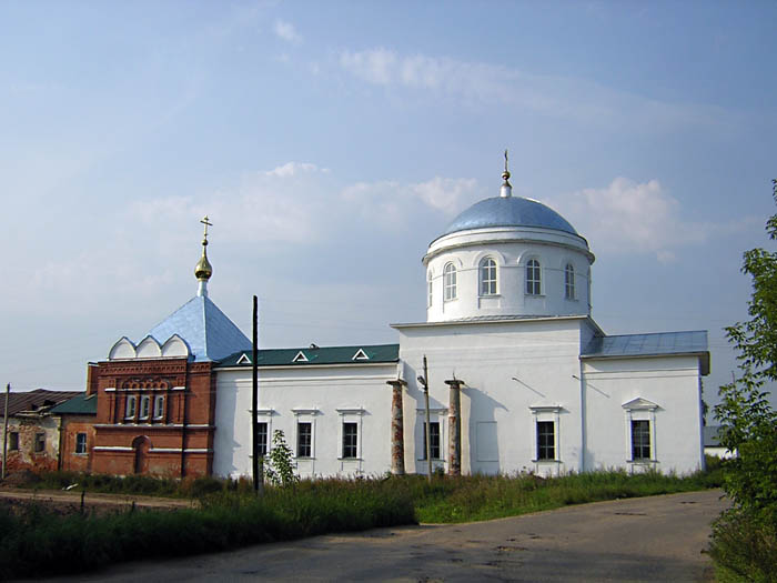Николаевский Клобуков монастырь. Церковь Алексия, митрополита Московского, Кашин (Кашинский городской округ, Тверская область). фасады