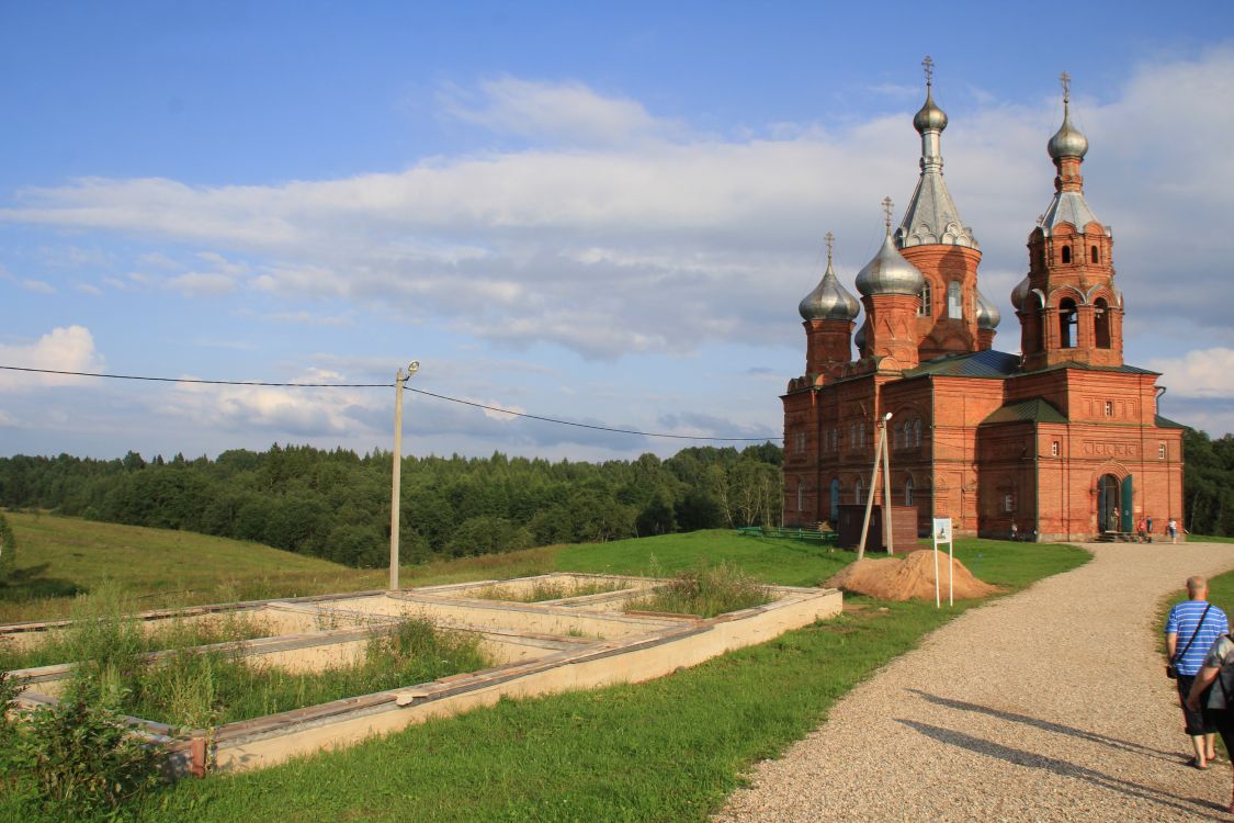 Волговерховье. Ольгинский монастырь. дополнительная информация, На этом месте ранее была трапезная